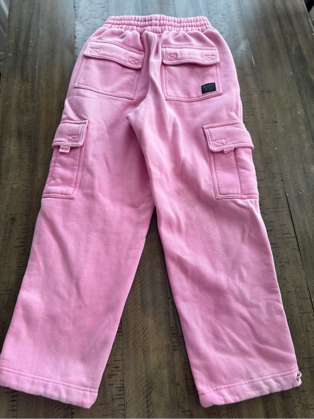 FB county Pink Cargo Joggers with Drawstring Waist - Picture 9 of 12